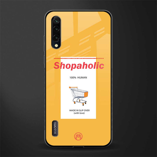 shopaholic glass case for mi a3 redmi a3 image