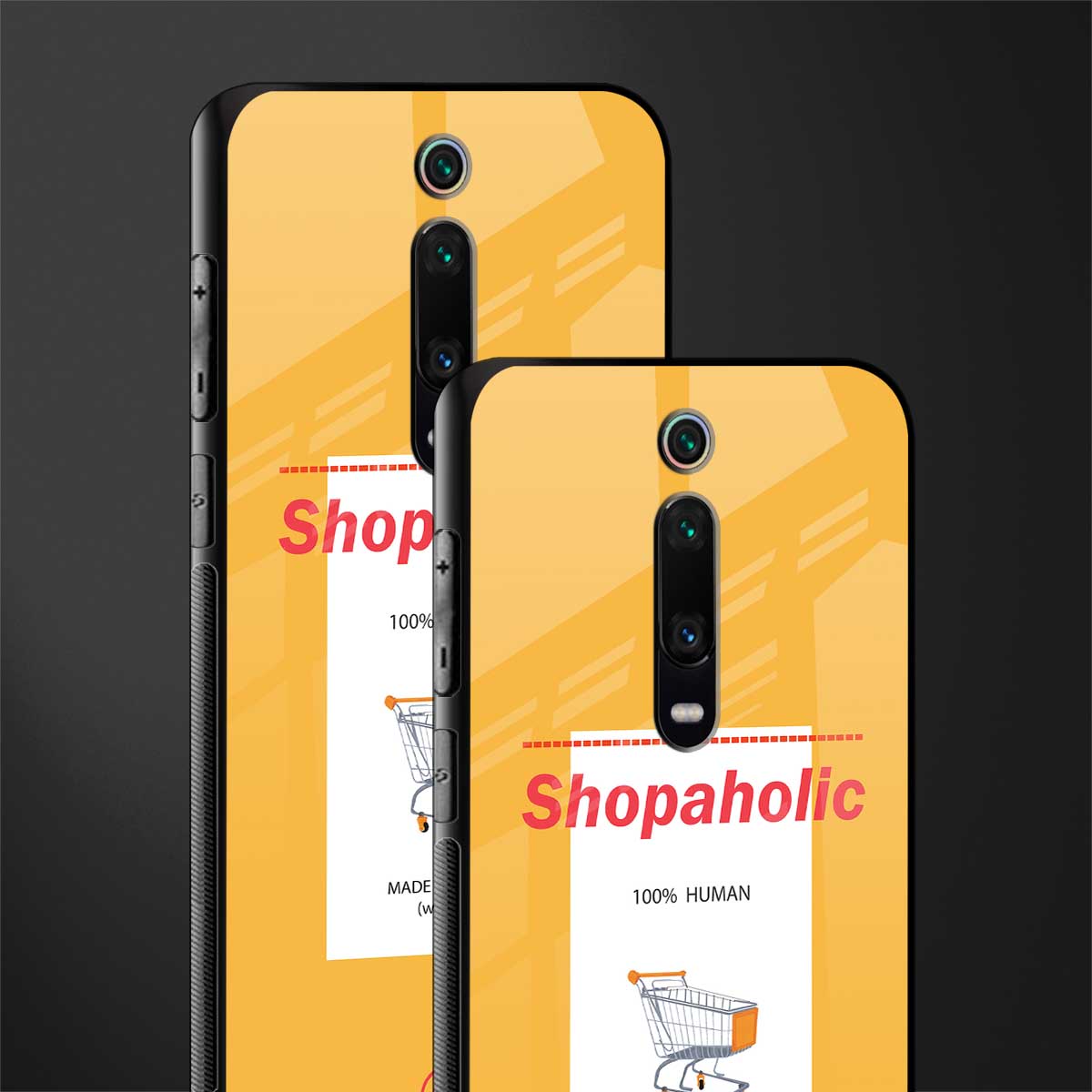 shopaholic glass case for redmi k20 image-2