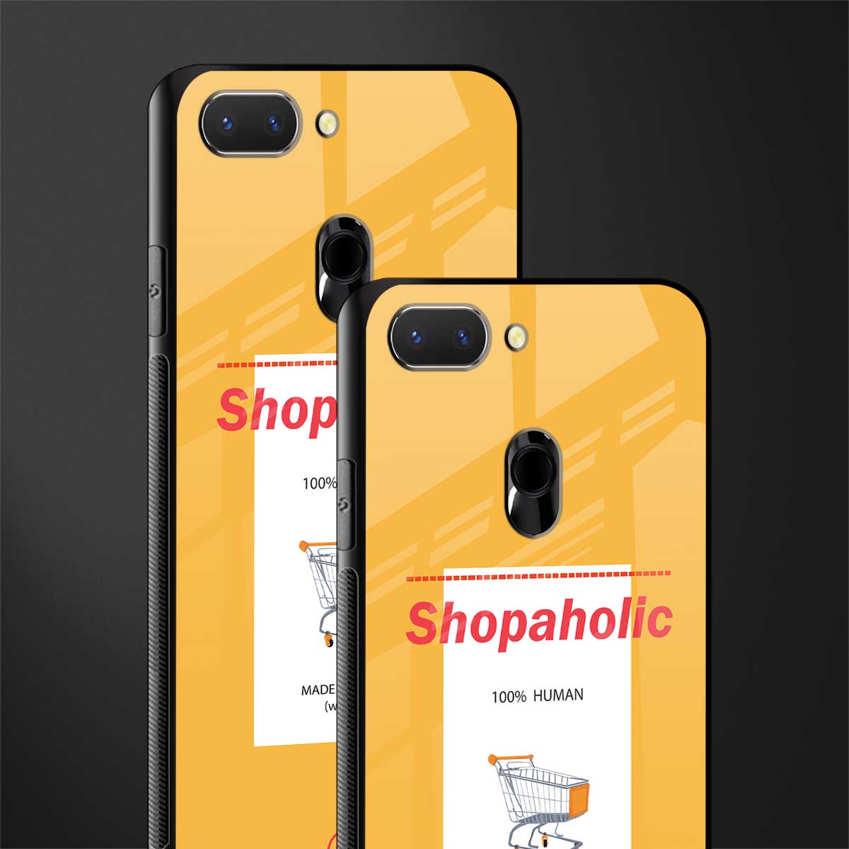 shopaholic glass case for realme 2 image-2