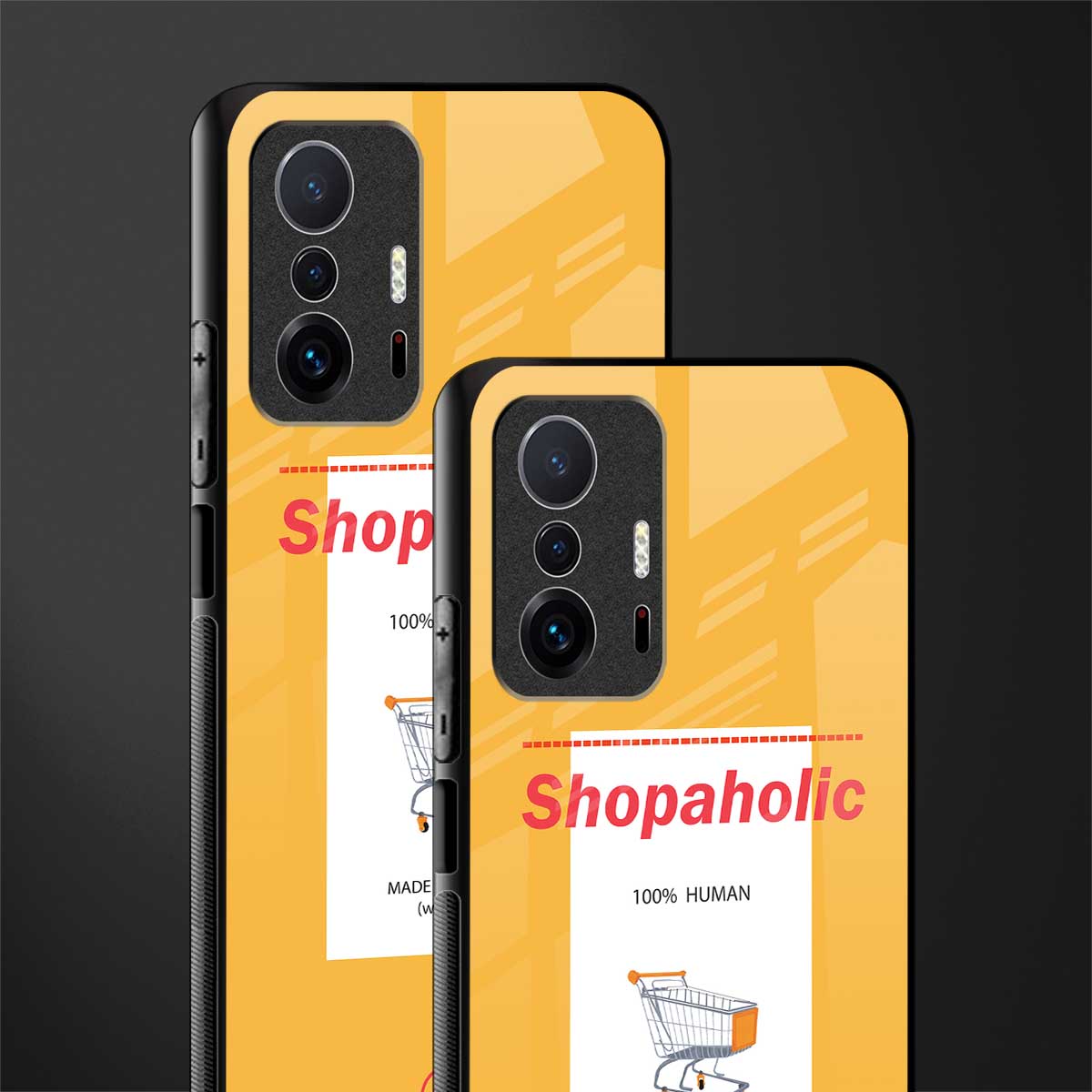 shopaholic glass case for mi 11t pro 5g image-2