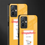 shopaholic glass case for vivo y75 5g image-2