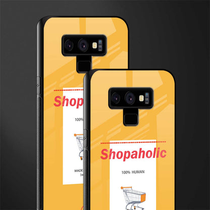 shopaholic glass case for samsung galaxy note 9 image-2