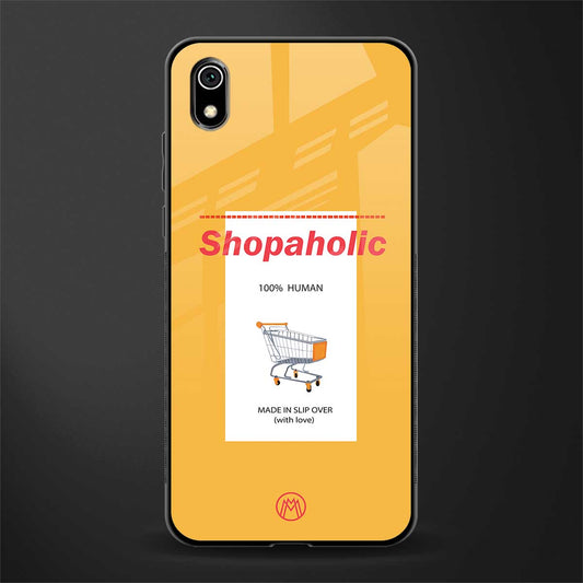 shopaholic glass case for redmi 7a image