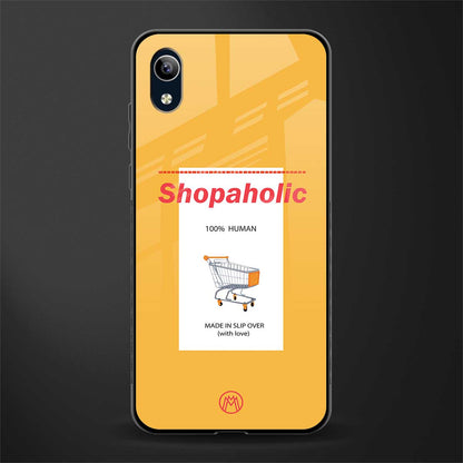 shopaholic glass case for vivo y90 image