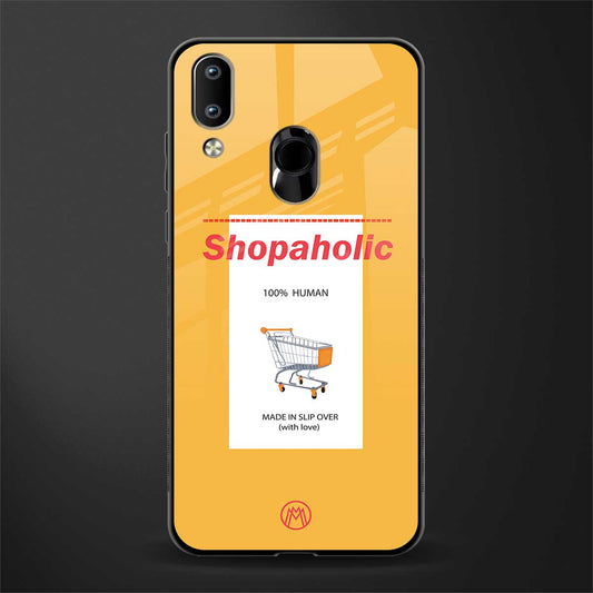 shopaholic glass case for vivo y95 image