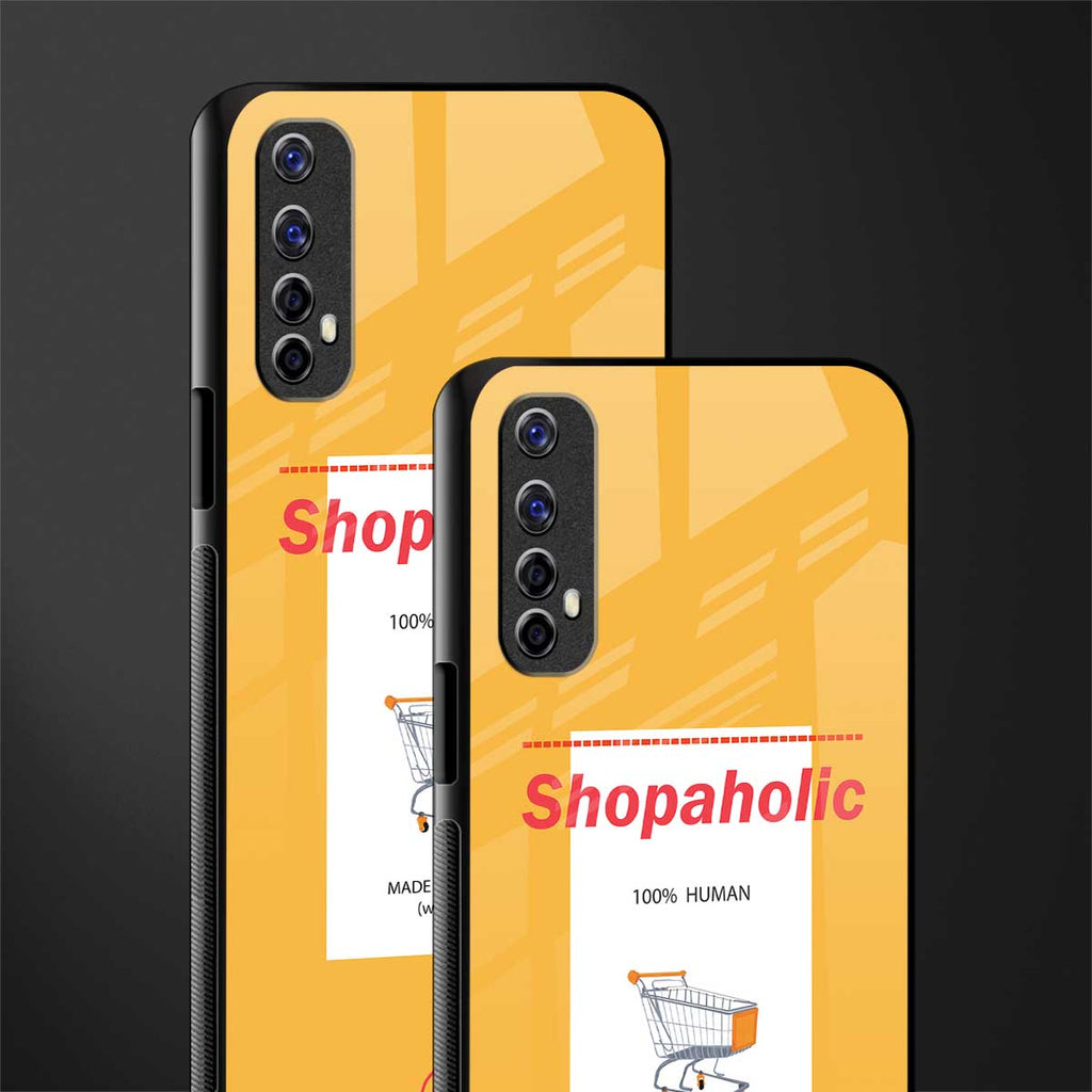 shopaholic glass case for realme narzo 20 pro image-2