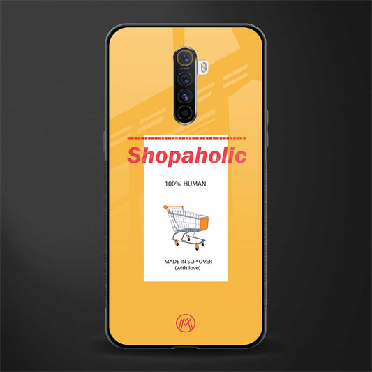 shopaholic glass case for realme x2 pro image