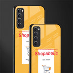 shopaholic glass case for oppo reno 4 pro image-2