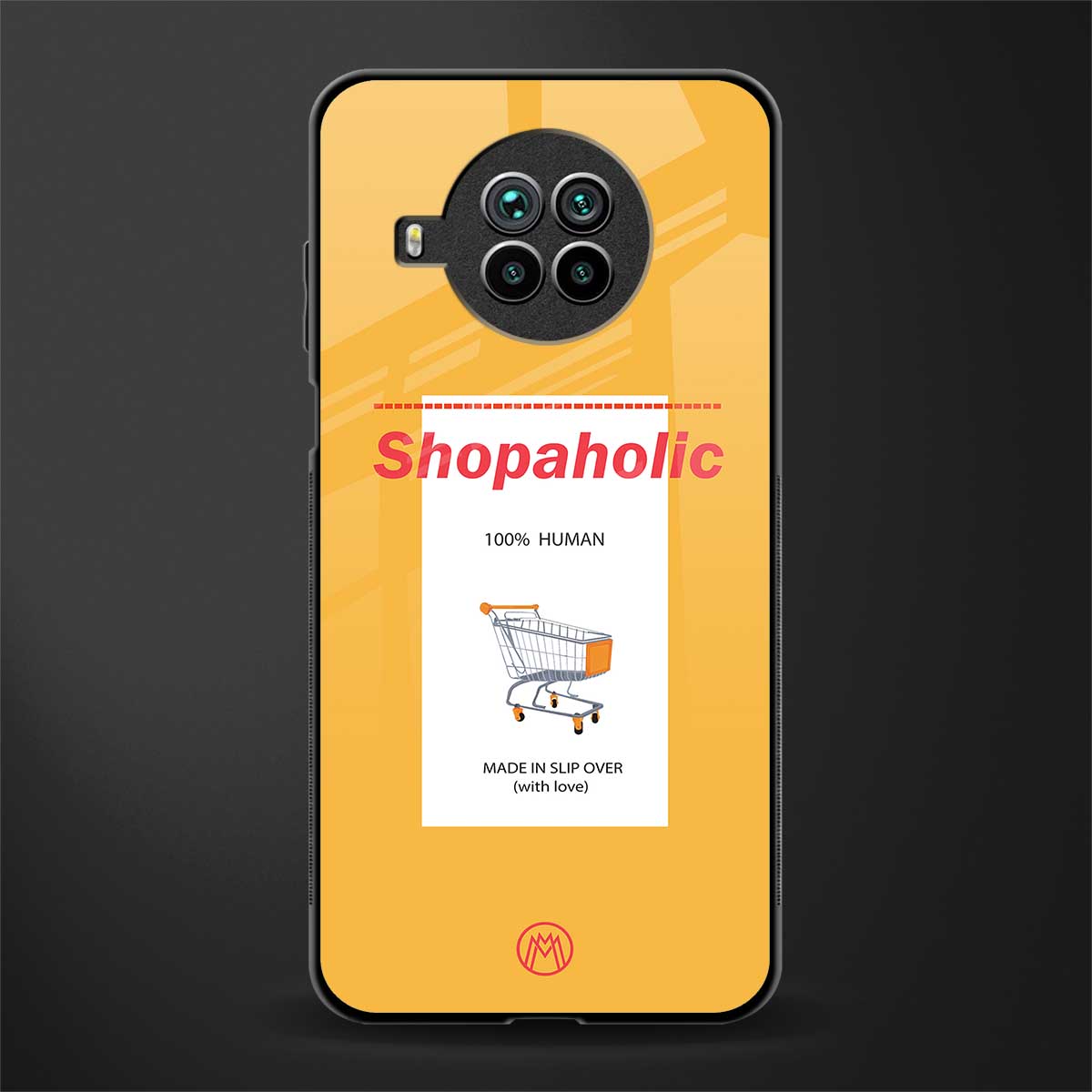 shopaholic glass case for mi 10i image