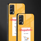 shopaholic glass case for realme x7 image-2