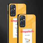 shopaholic glass case for oneplus 9 pro image-2