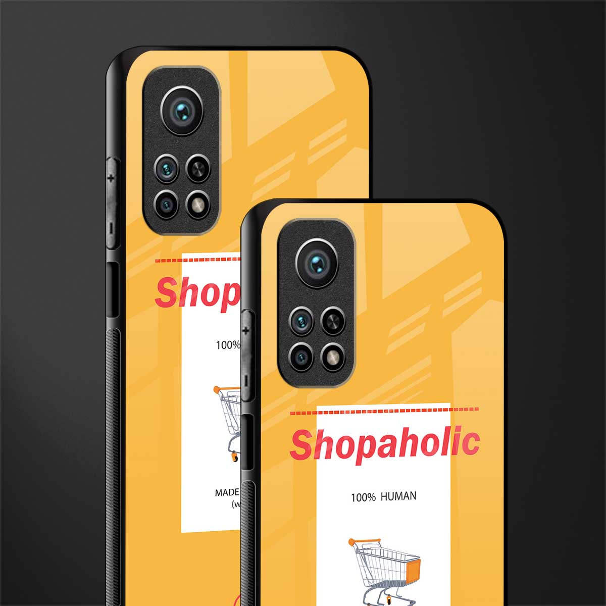 shopaholic glass case for mi 10t 5g image-2