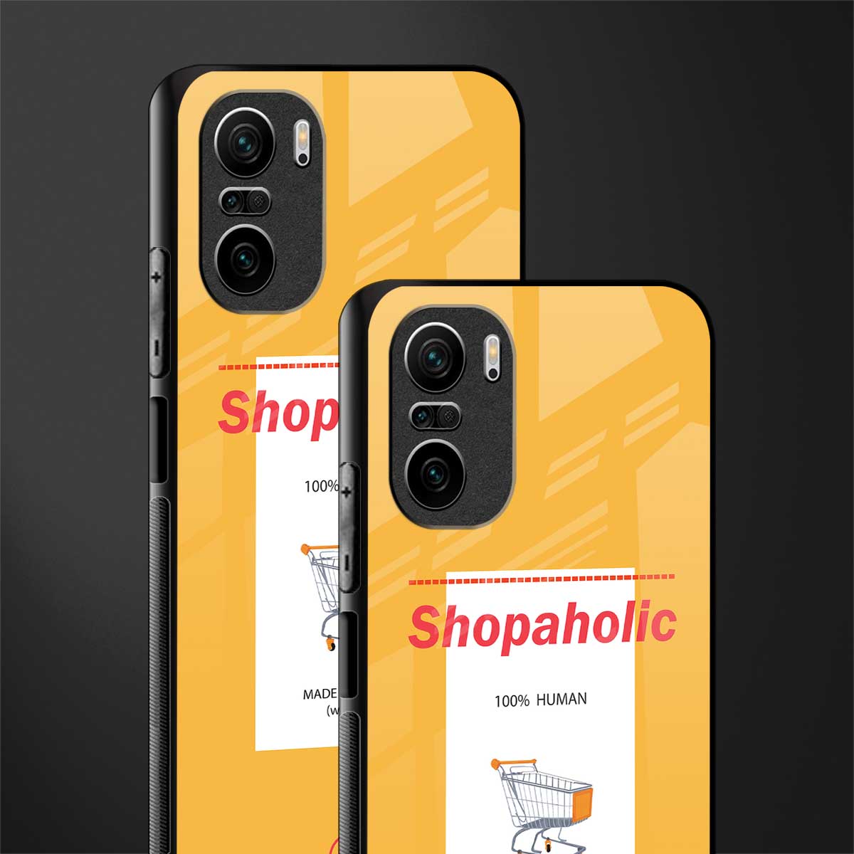 shopaholic glass case for mi 11x 5g image-2