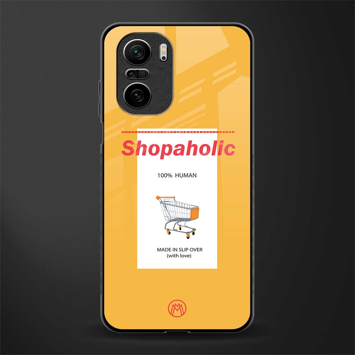 shopaholic glass case for mi 11x 5g image