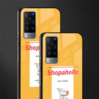 shopaholic glass case for vivo x60 image-2