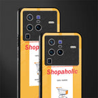shopaholic glass case for vivo x80 pro 5g image-2