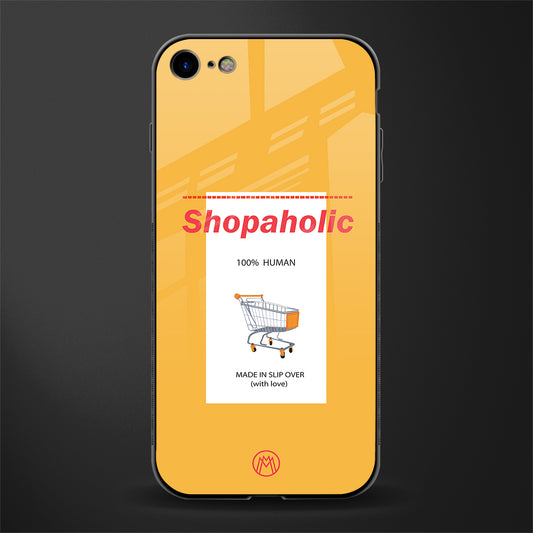 shopaholic glass case for iphone 7 image