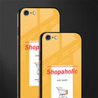 shopaholic glass case for iphone 6s image-2