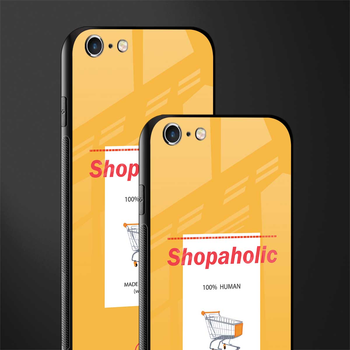 shopaholic glass case for iphone 6s plus image-2