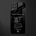 sick skateboarder black doodle glass case for samsung galaxy f62 image