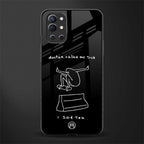 sick skateboarder black doodle glass case for oneplus 9r image