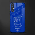 sick skateboarder blue doodle glass case for oppo reno 3 pro image