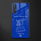 sick skateboarder blue doodle glass case for oppo reno 3 pro image