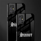 sinner glass case for samsung galaxy m31s image-2
