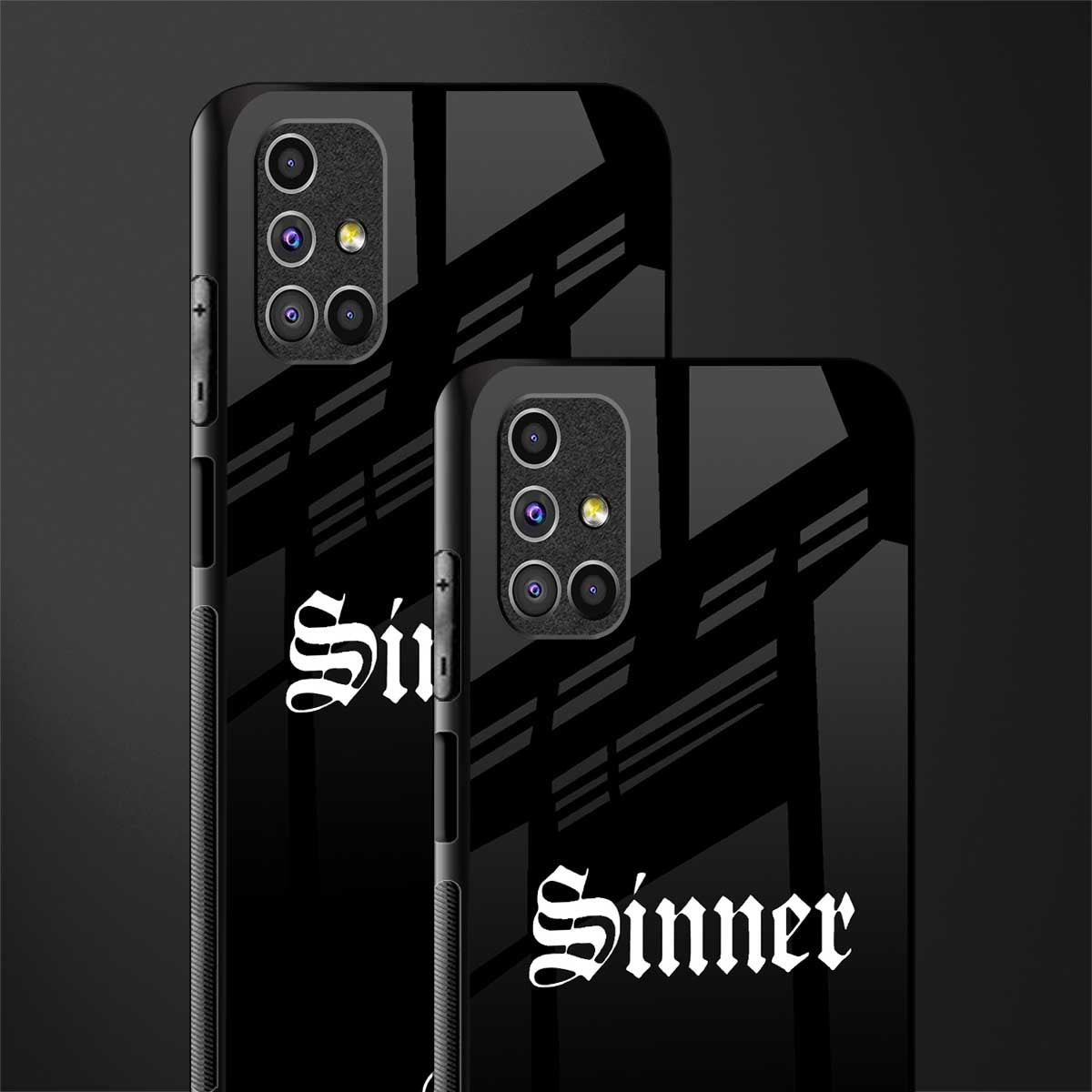 sinner glass case for samsung galaxy m31s image-2