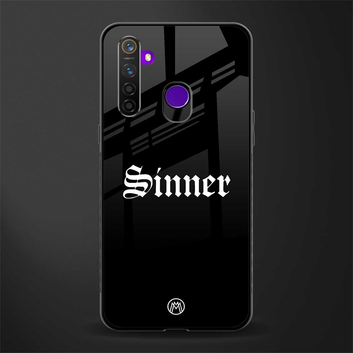 sinner glass case for realme narzo 10 image