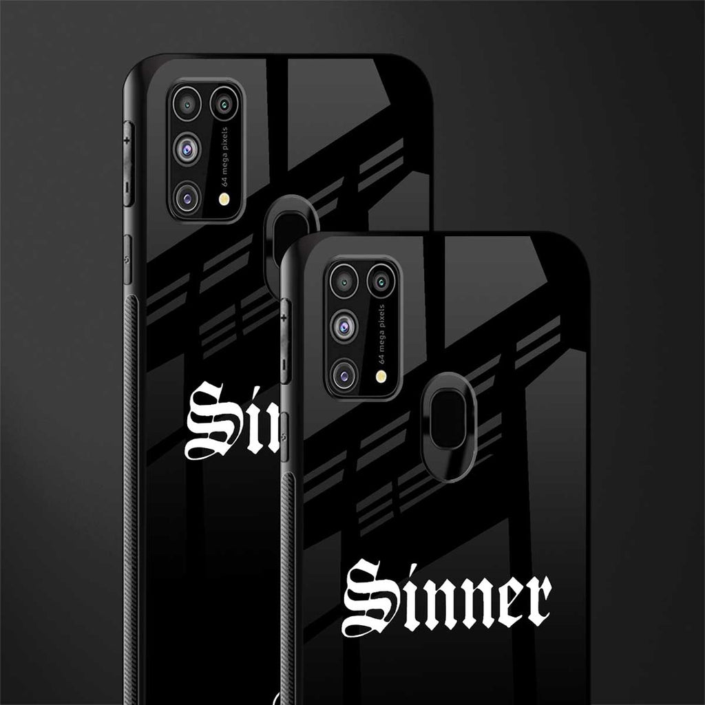 sinner glass case for samsung galaxy f41 image-2