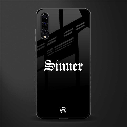 sinner glass case for samsung galaxy a50 image