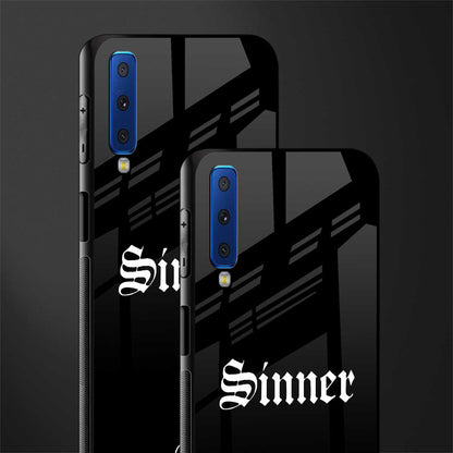 sinner glass case for samsung galaxy a7 2018 image-2