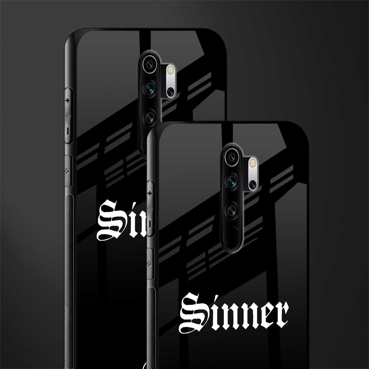 sinner glass case for redmi note 8 pro image-2