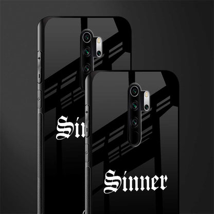 sinner glass case for redmi note 8 pro image-2