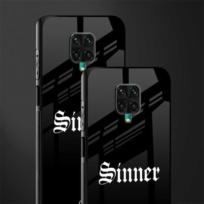 sinner glass case for redmi note 9 pro image-2
