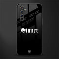 sinner glass case for realme 6 image