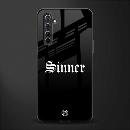 sinner glass case for realme 6 image