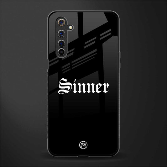 sinner glass case for realme 6 image