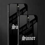 sinner glass case for redmi 8 image-2