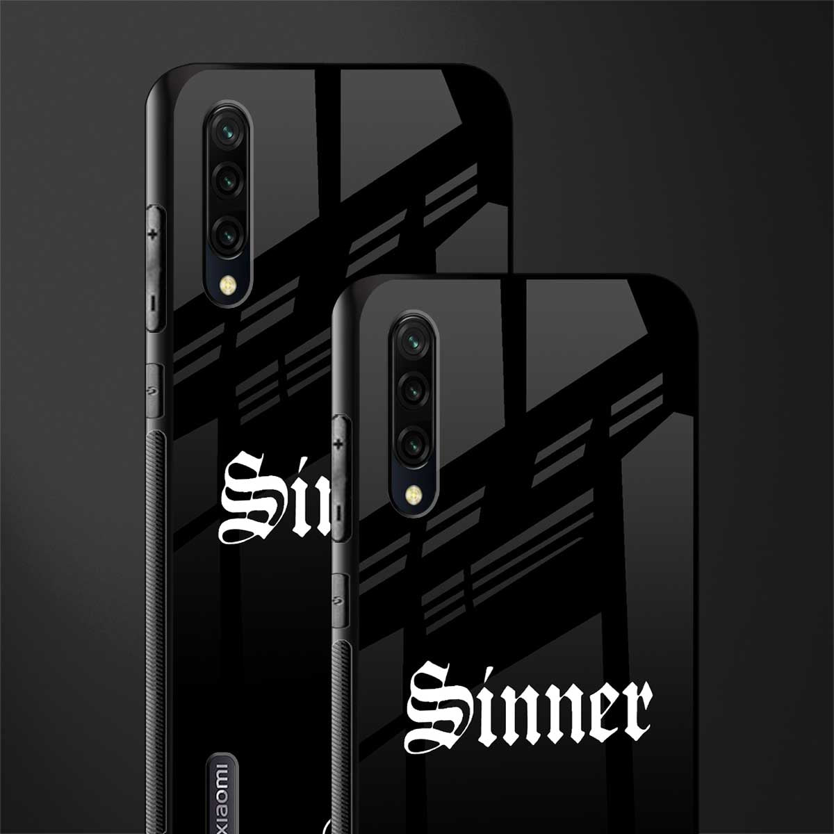 sinner glass case for mi a3 redmi a3 image-2