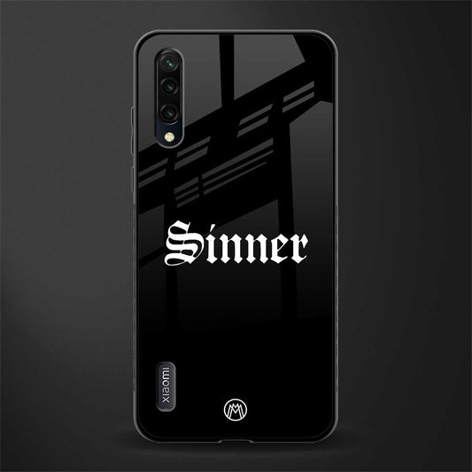 sinner glass case for mi a3 redmi a3 image