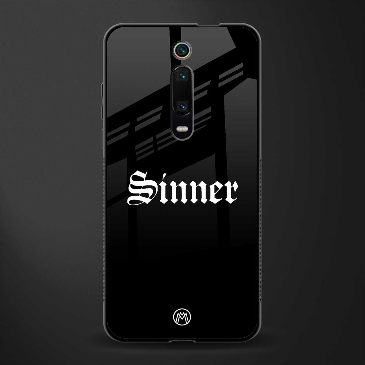 sinner glass case for redmi k20 image