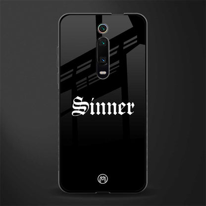 sinner glass case for redmi k20 pro image