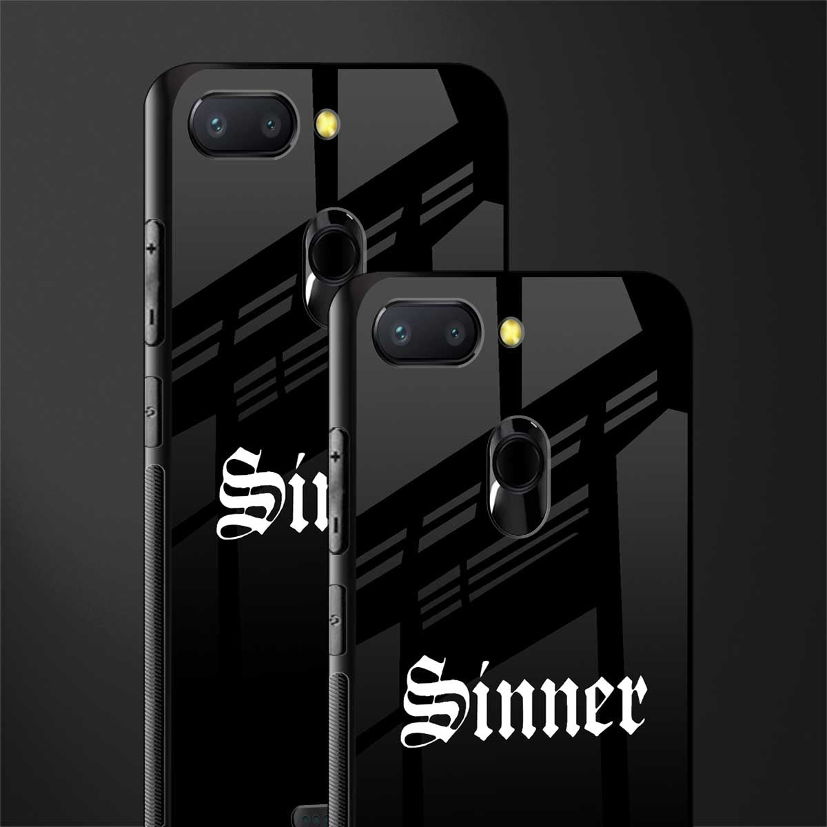 sinner glass case for redmi 6 image-2