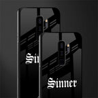 sinner glass case for samsung galaxy s9 plus image-2