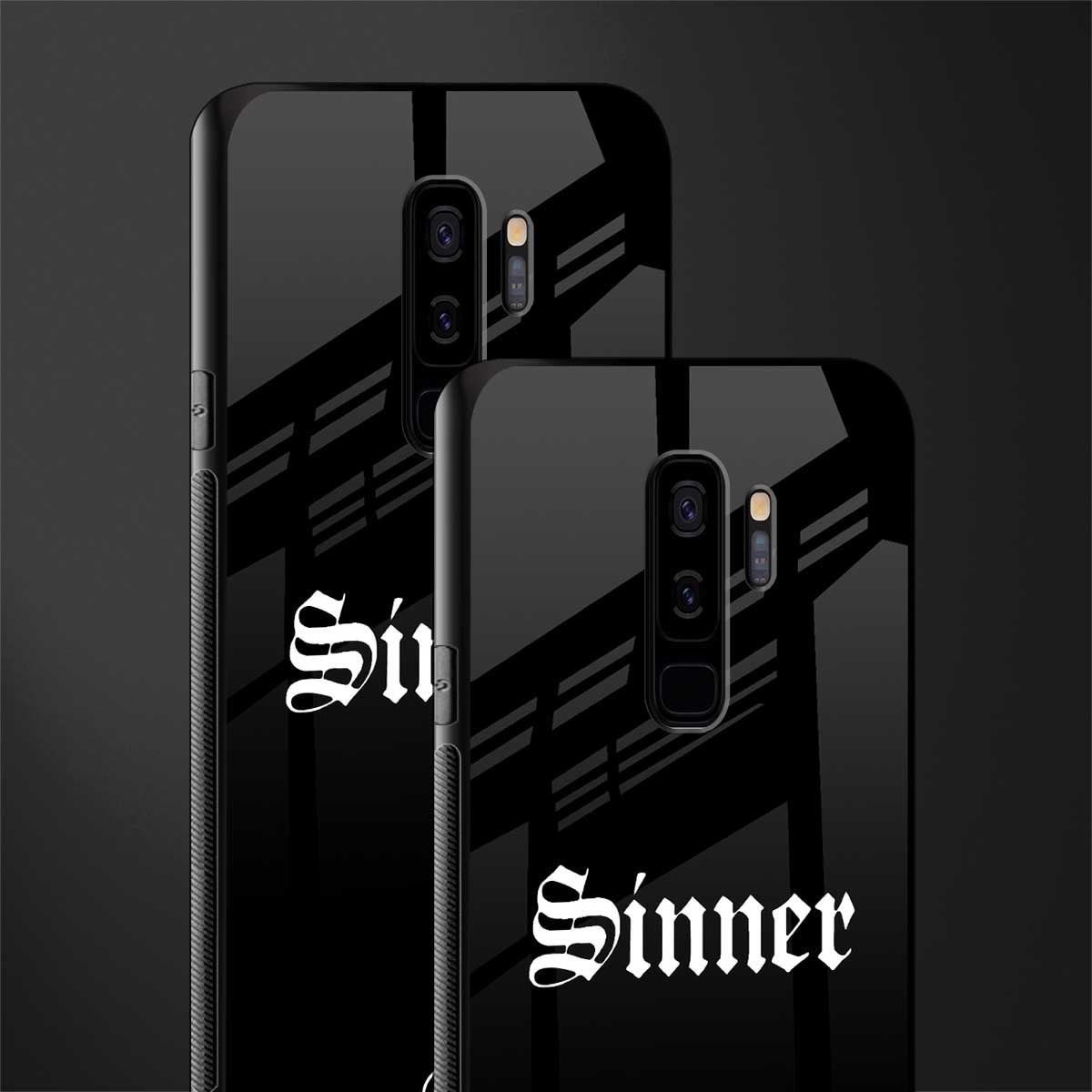 sinner glass case for samsung galaxy s9 plus image-2