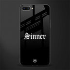 sinner glass case for realme c1 image