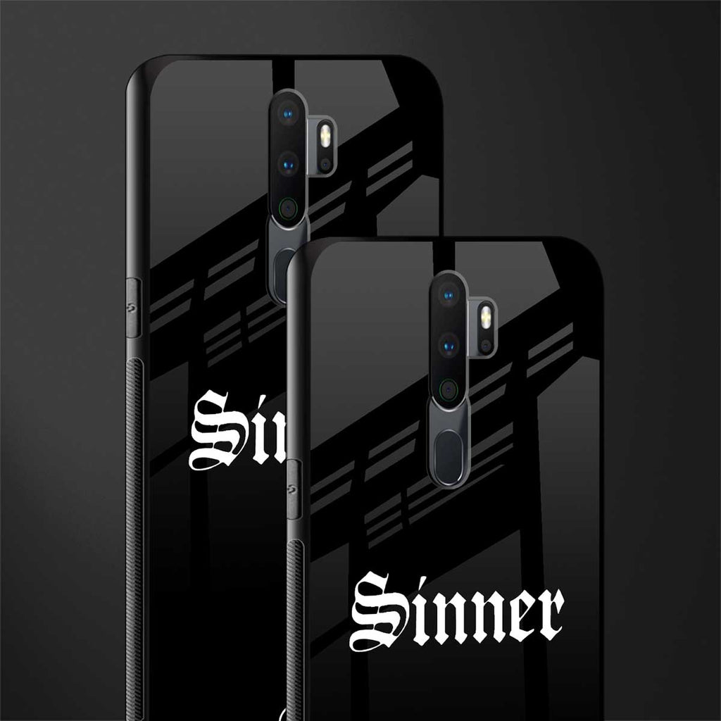 sinner glass case for oppo a9 2020 image-2