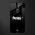 sinner glass case for oppo a5 2020 image